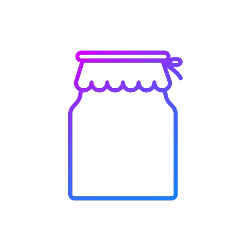 Honey jar Generic Gradient icon