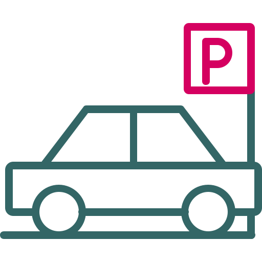 Car parking Generic Outline Color icon