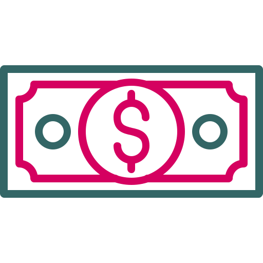 dinero Generic Outline Color icono