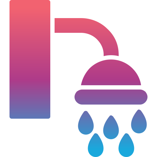 シャワー Generic Flat Gradient icon