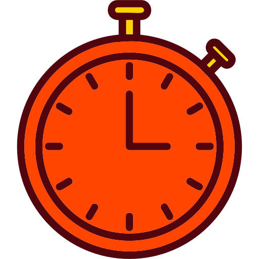 cronógrafo Generic Outline Color icono
