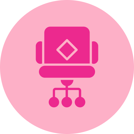 Desk chair Generic Flat icon