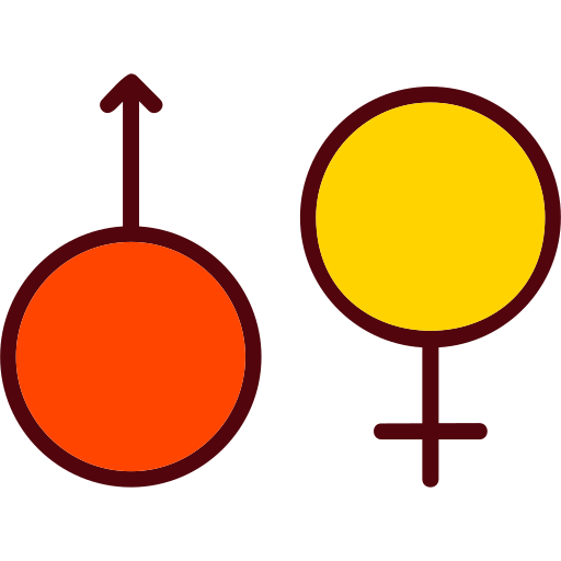 segno di genere Generic Outline Color icona