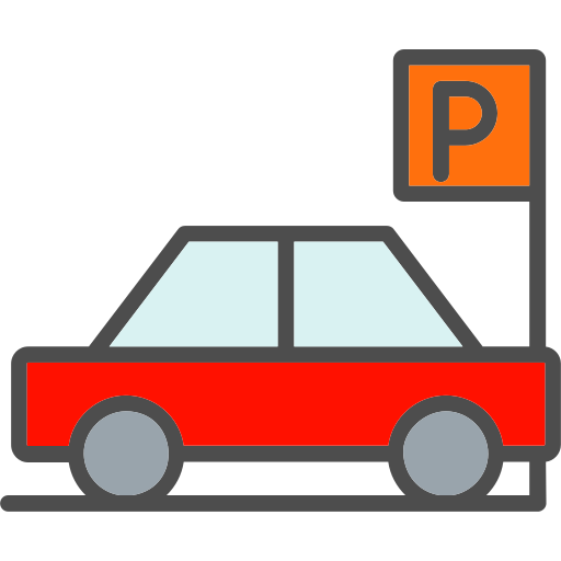 parkplatz Generic Outline Color icon
