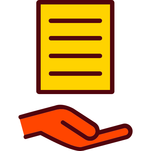 Document Generic Outline Color icon