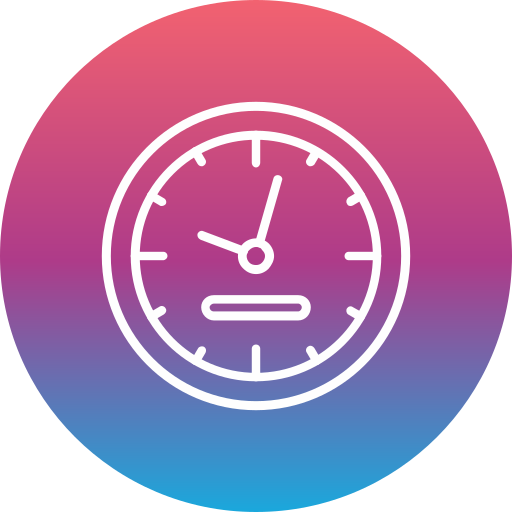 wanduhr Generic Flat Gradient icon