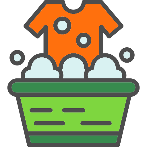 Washing clothes Generic Outline Color icon