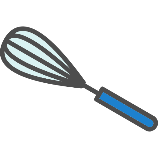Whisk Generic Outline Color icon