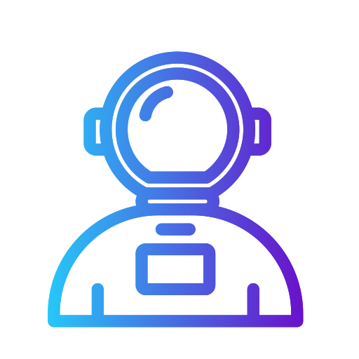 宇宙飛行士 Generic Gradient icon