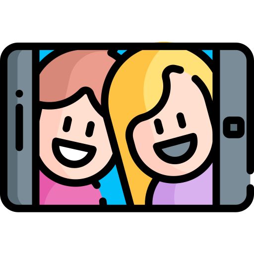 Selfie Special Lineal color icon