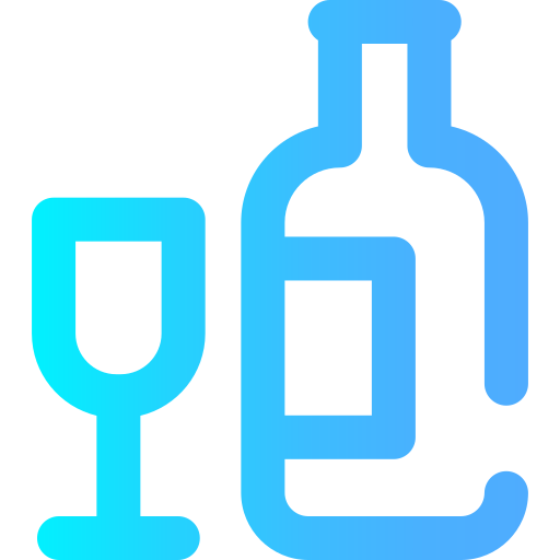 Wine Super Basic Omission Gradient icon
