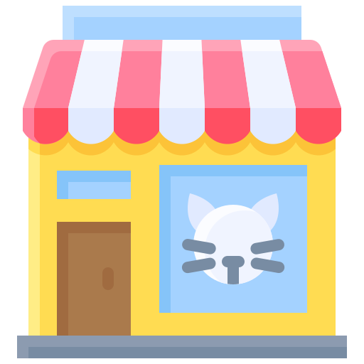 Pet shop Generic Flat icon