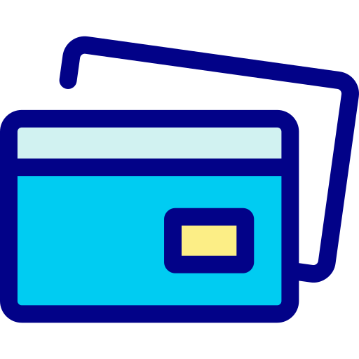 kreditkarten Generic Outline Color icon