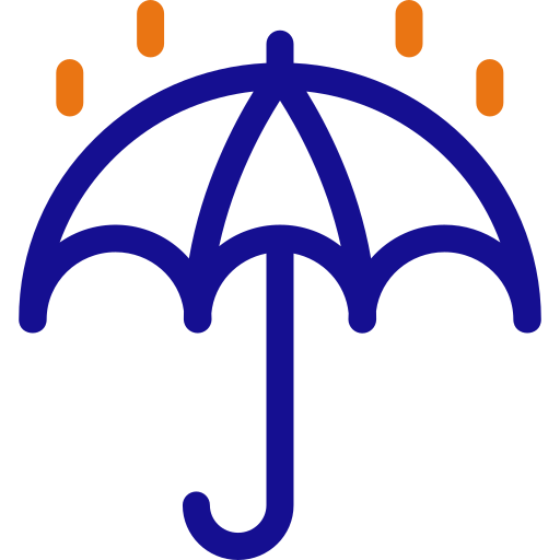 regenschirm Generic Outline Color icon