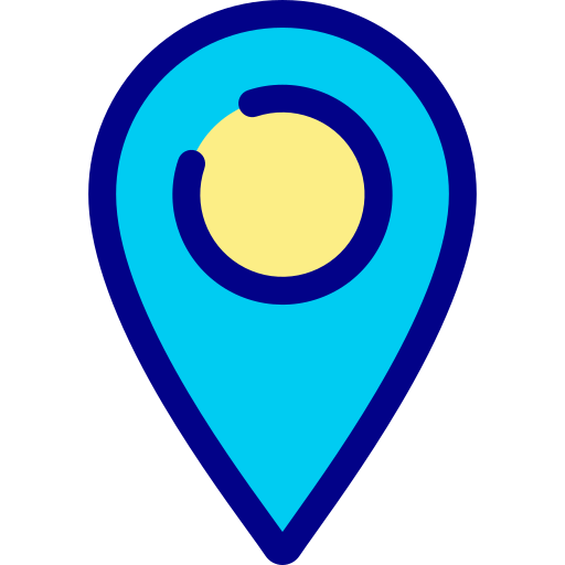Pin Generic Outline Color icon