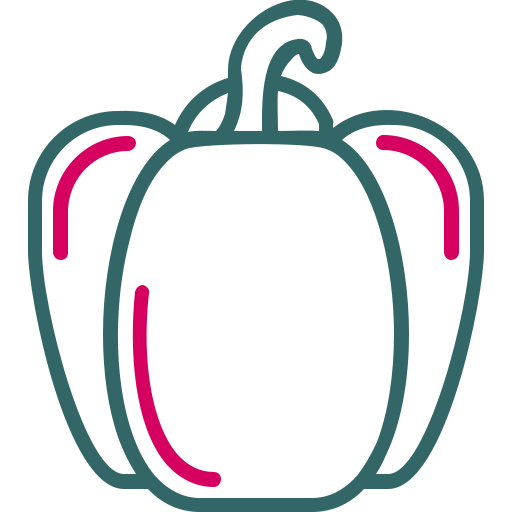 Red pepper Generic Outline Color icon