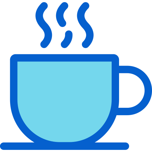 カフェ Generic Blue icon