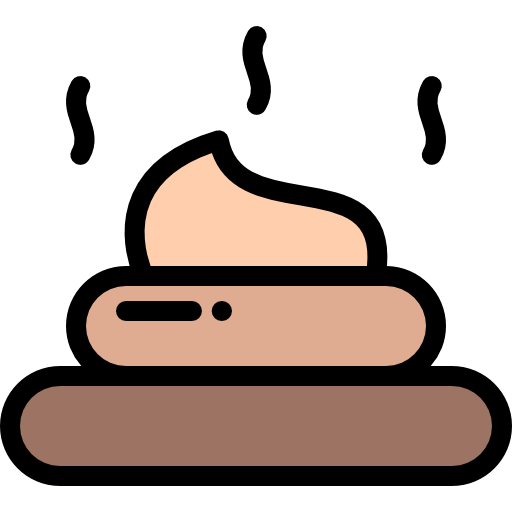 Poop Detailed Rounded Lineal color icon