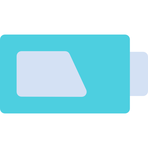 batterie Kiranshastry Flat icon
