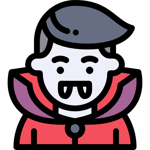 Dracula Detailed Rounded Lineal color icon