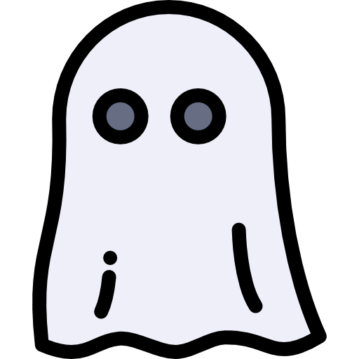 Ghost Detailed Rounded Lineal color icon
