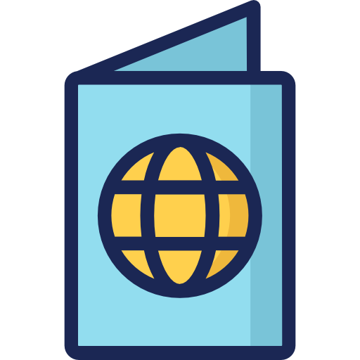 paszport Good Ware Lineal Color ikona