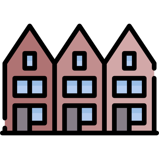 Houses Special Lineal color icon