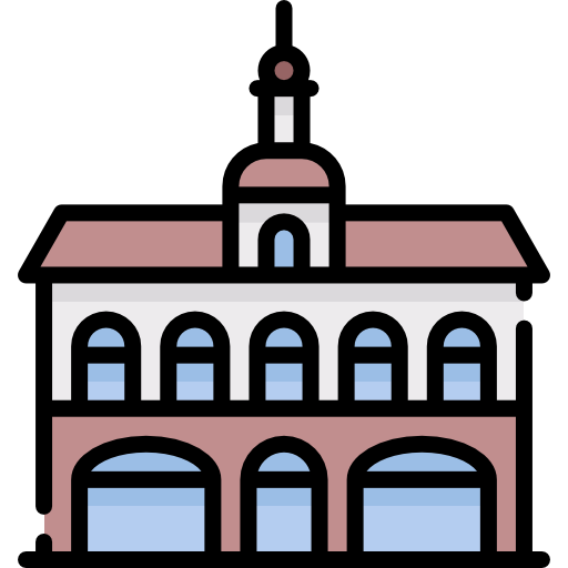 municipalidad Special Lineal color icono