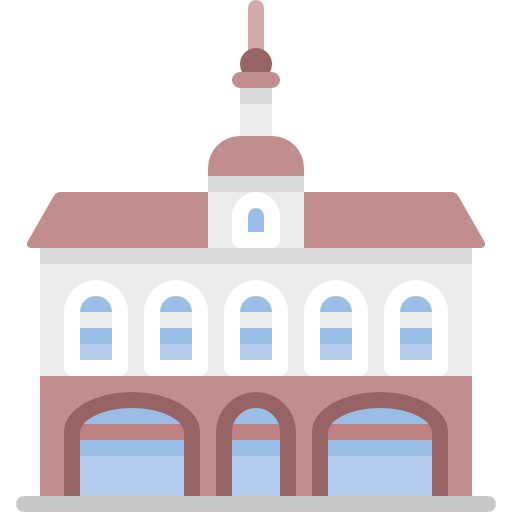 City hall Special Flat icon