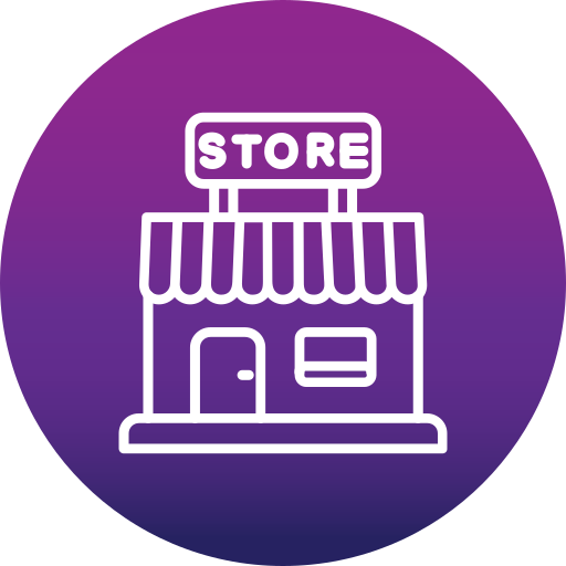 tienda Generic Flat Gradient icono