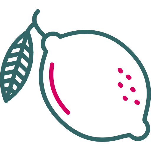 Lemon Generic Outline Color icon