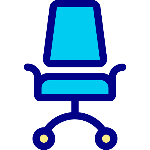 bürostuhl Generic Outline Color icon