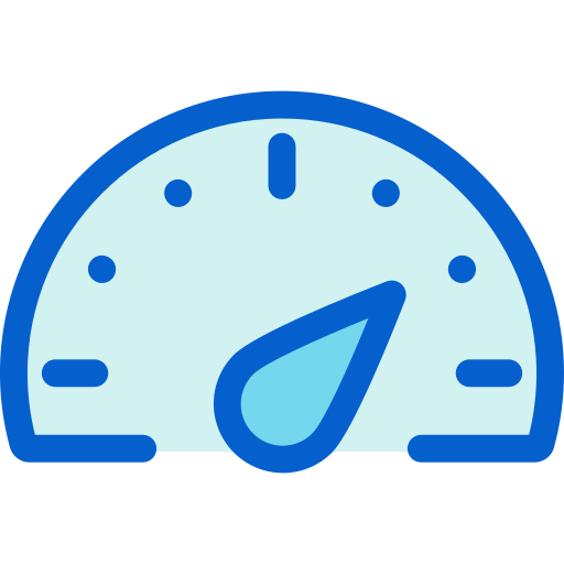 snelheid Generic Blue icoon