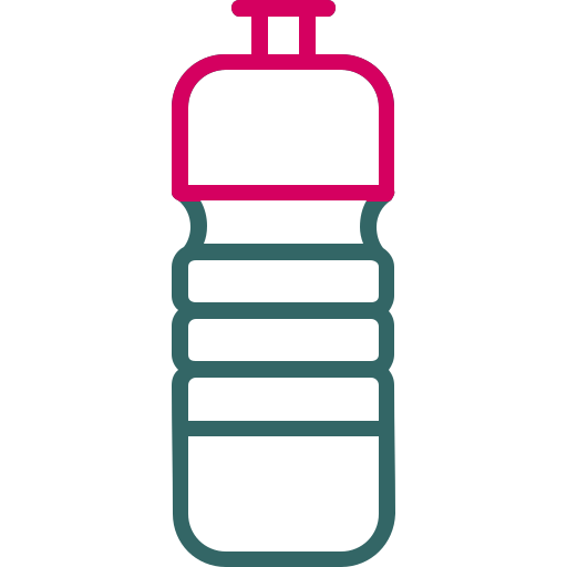 Water bottle Generic Outline Color icon