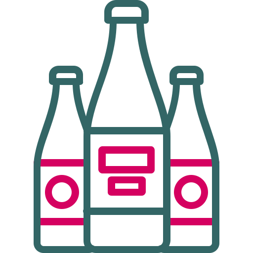 Alcoholic drinks Generic Outline Color icon