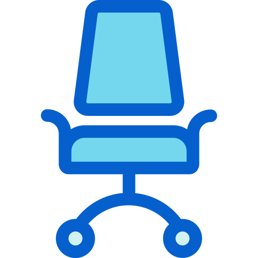 bureaustoel Generic Blue icoon