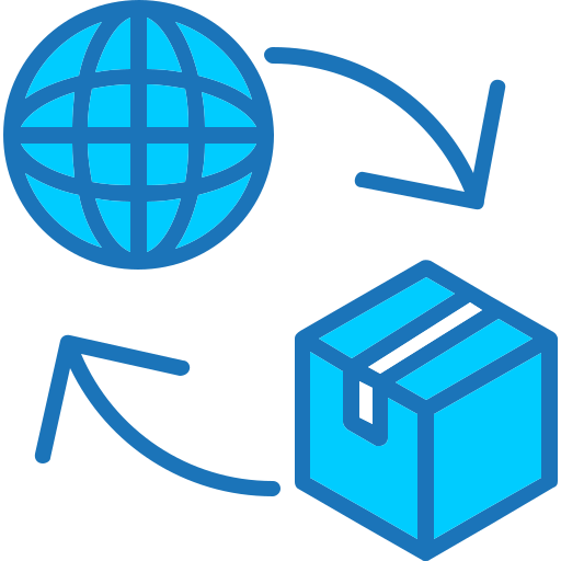 Import Generic Blue icon