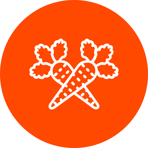 wortels Generic Flat icoon