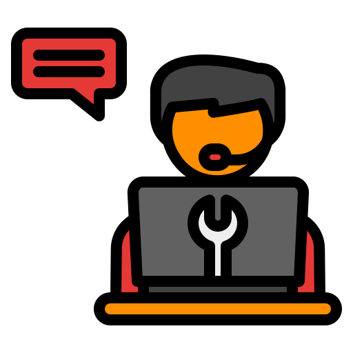 Technical Support Generic Outline Color icon