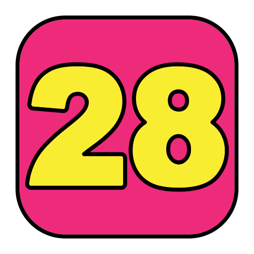 Twenty eight Generic Outline Color icon