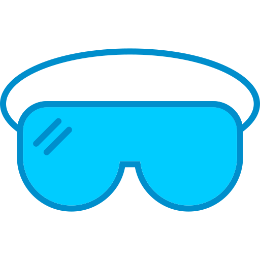 Óculos de segurança Generic Blue Ícone