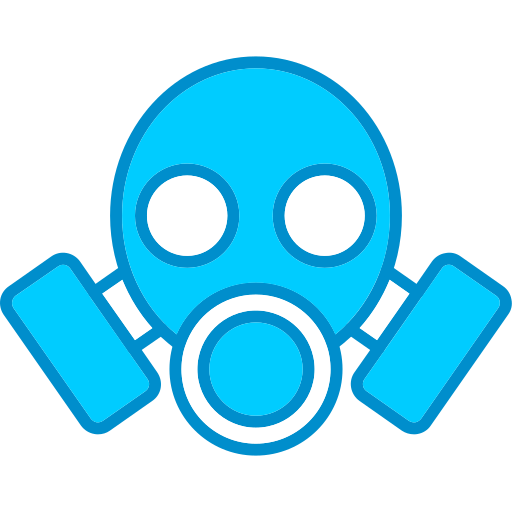 gasmaske Generic Blue icon