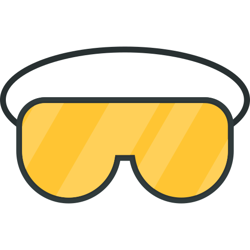 occhiali di sicurezza Generic Flat icona
