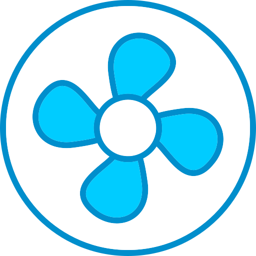 ventilatie Generic Blue icoon
