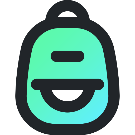 rucksack Generic Lineal Color Gradient icon