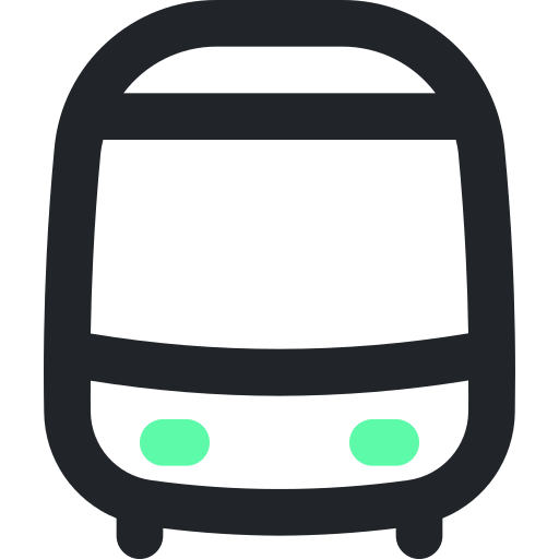 버스 Generic Outline Color icon