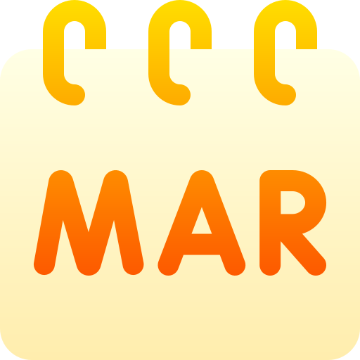 3월 Basic Gradient Gradient icon