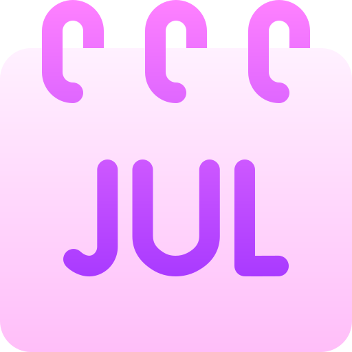 julio Basic Gradient Gradient icono