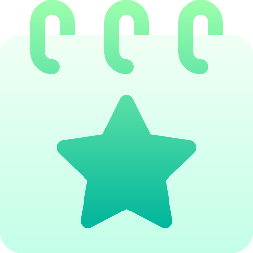 estrella Basic Gradient Gradient icono