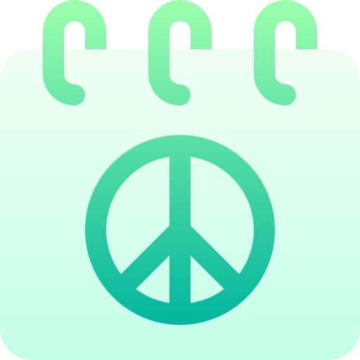 Peace Basic Gradient Gradient icon